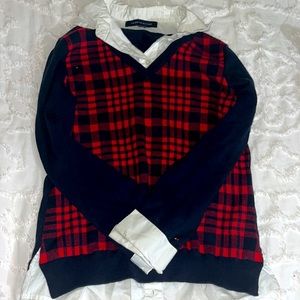 preppy collar shirt for women